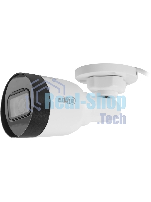 Уличная цилиндрическая IP-видеокамера Dahua DH-IPC-HFW1230S1P-0280B-S6 2Мп, 1/2.8” CMOS, объектив 2.8мм, детектор человка, ИК-подсветка до 30м, IP67, корпус: металл, пластик