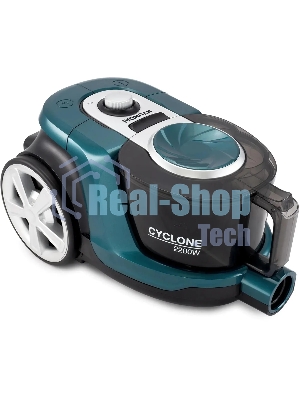 Пылесос Hyundai HYV-C3950 темно-зеленый/черный, 380/2220 Вт, уборка сухая, пылесборник контейнер 1.5 л