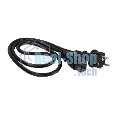 Шнур питания Lanmaster LAN-PP19L/SH-5.0-BK C19-Schuko проводник.:3x1.5мм2 5м 220В 16А черный