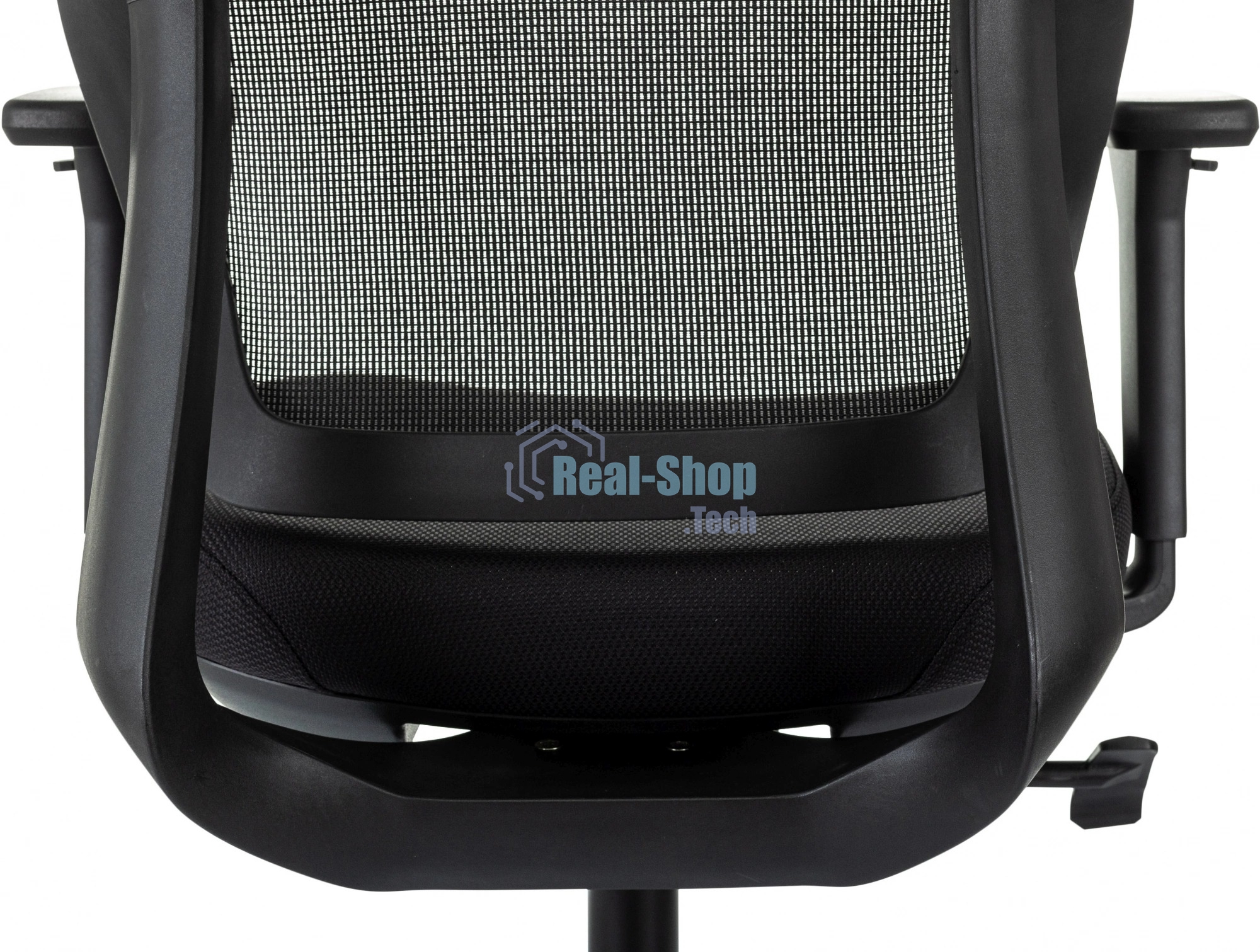 Кресло руководителя Бюрократ MC-412N-H черный сетка/ткань с подголов. крестов. металл хром