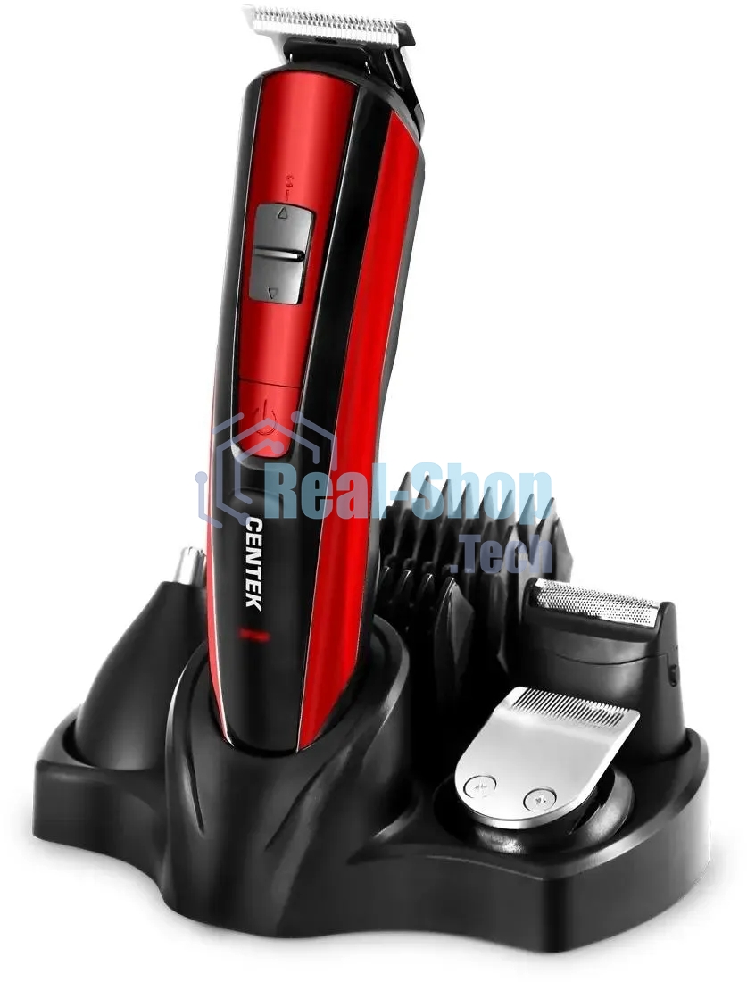 Машинка для стрижки волос Centek CT-2133 красный