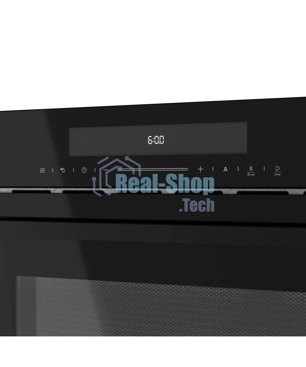 Микроволновая печь встраиваемая Kuppersberg, High-Tech, 34 л, гриль, 5 уровней мощности, 8 автоматических программ, многофункциональный таймер, размораживание, сенсорное управление, блокировка от детей, поворотный стол, черный