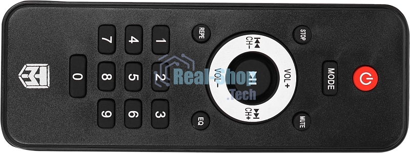 Колонка портативная Ural 23 черный 2000W 1.1 BT/3.5Jack/USB-C 15м 7000mAh (УРАЛ МОЛОТ 23)