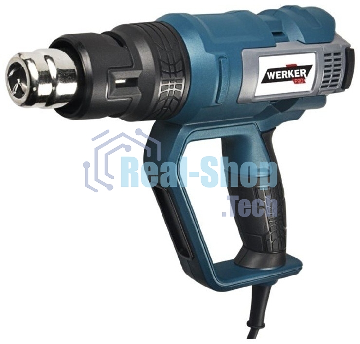 Фен технический Denzel HGP-2000, 2000 Вт, 2 режима