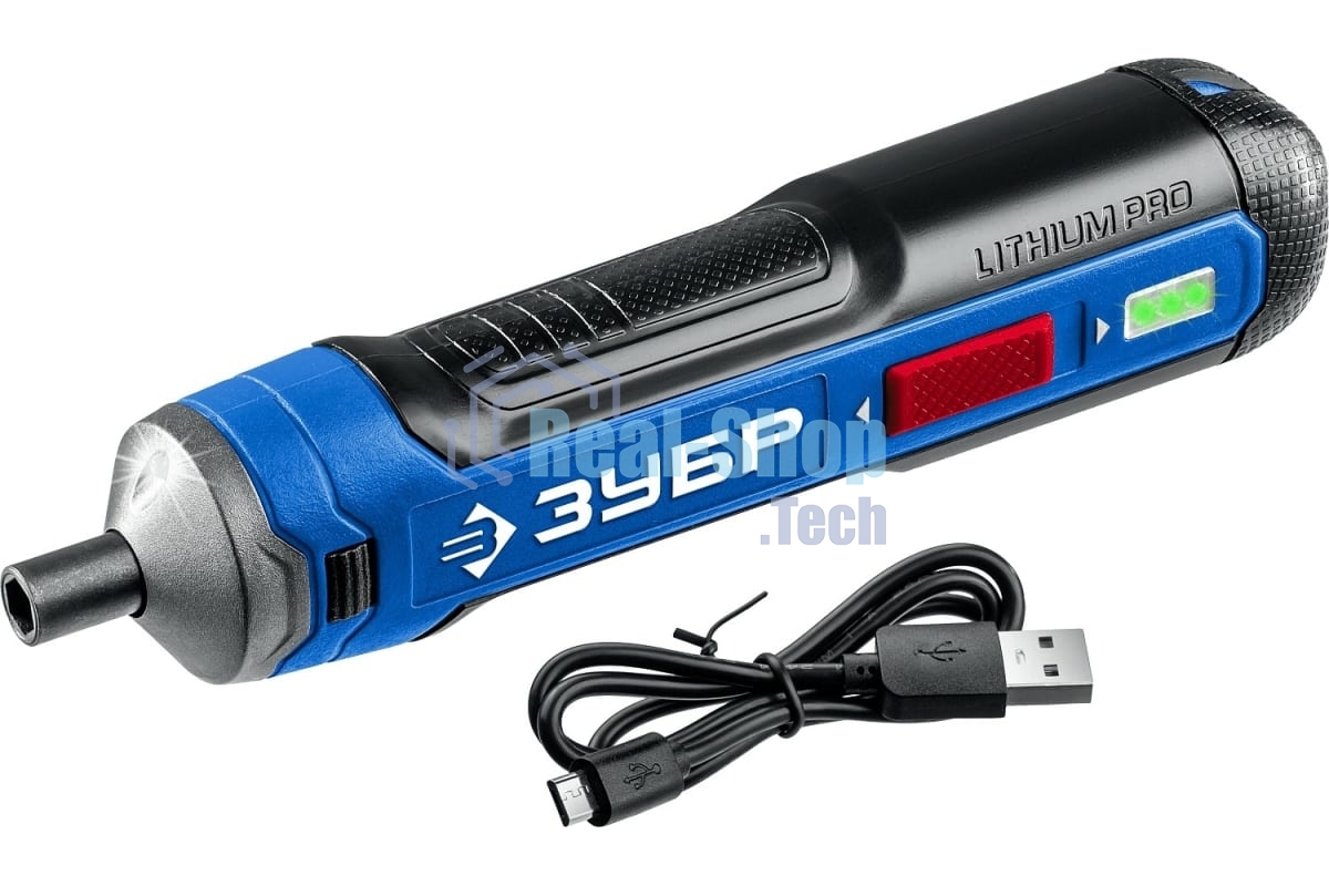 Отвертка аккумуляторная ЗУБР Профессионал PSD-4 4 Vmax, в коробке