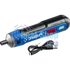 Отвертка аккумуляторная ЗУБР Профессионал PSD-4 4 Vmax, в коробке