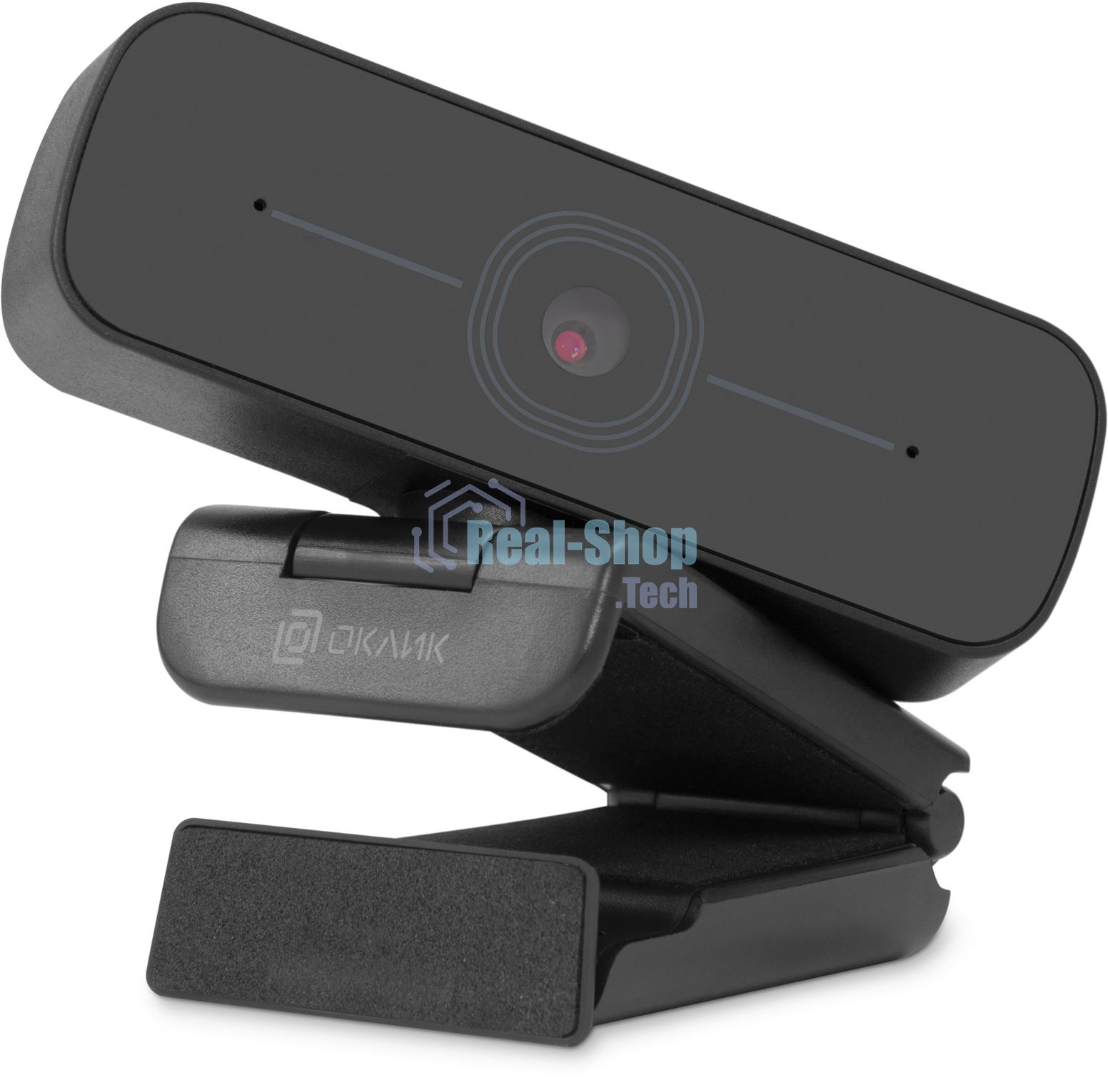 Веб-камера Оклик OK-C001FH черный 2Mpix (1920x1080) USB2.0 с микрофоном