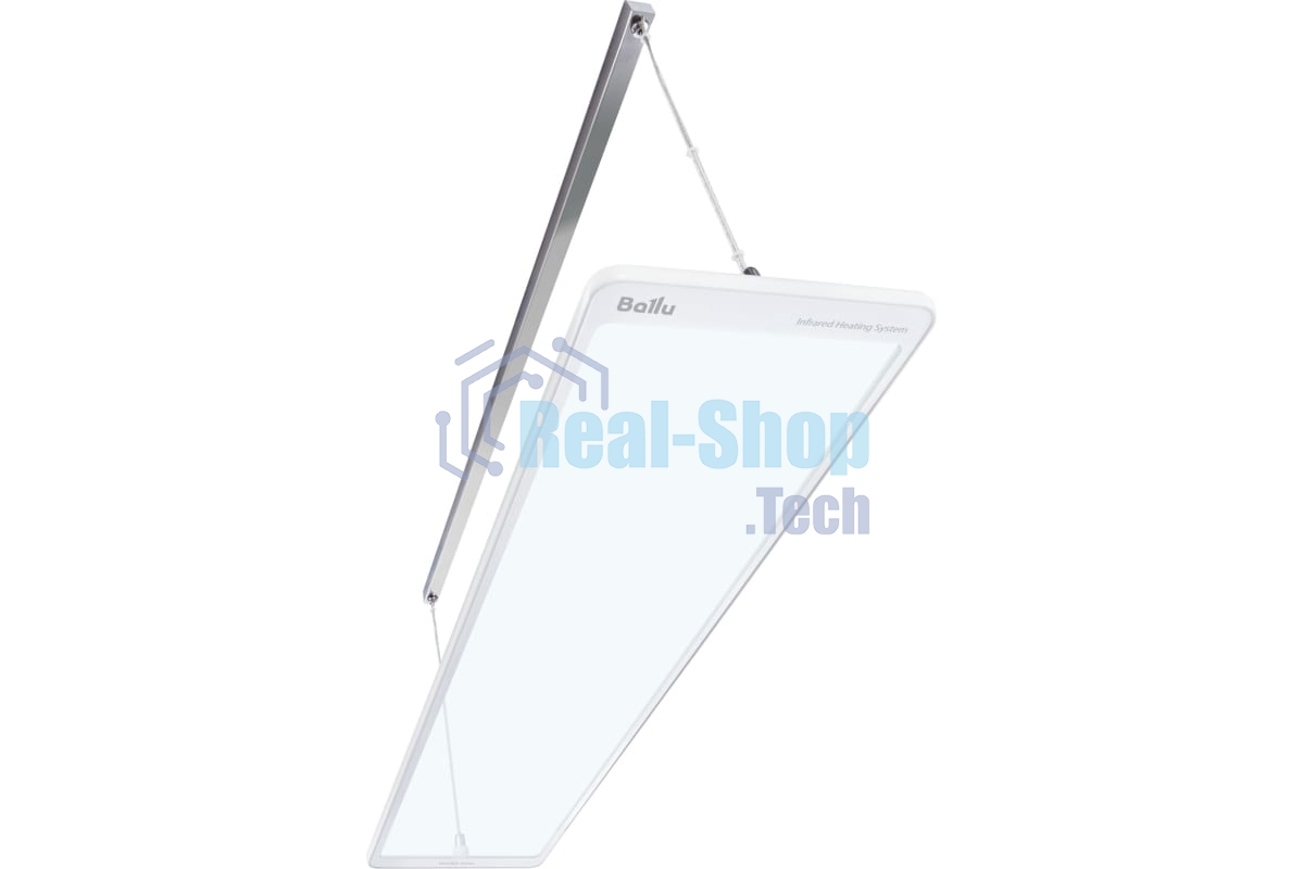 Обогреватель инфракрасный Ballu BIH-GTW-0.5 белый, 500 Вт, 10 м2