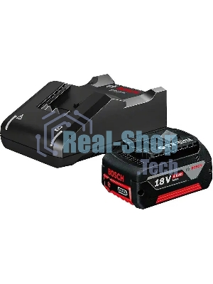 Батарея аккумуляторная Bosch GBA 18В 4А·ч Li-Ion (З/У в компл.) (1600A01B9Y)