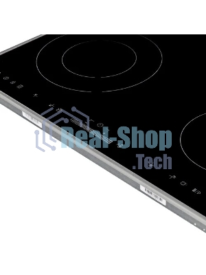 Электрическая варочная панель Hotpoint HR 6T2 X S, независимая, черный