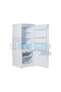 Холодильник Бирюса 551 белый двухкамерный 180/60л морозилка снизу, автоматическое оттаивание