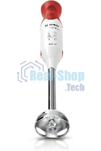 Блендер погружной Bosch MSM64110 450Вт белый/красный