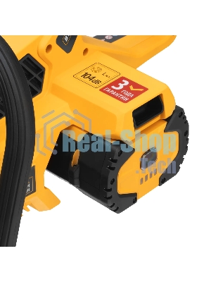 Пила цепная аккумуляторная бесщет. Denzel RCS 400-62, 400 мм, Li-ion, 62В