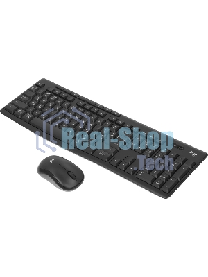 Комплект клавиатура+мышь Logitech MK370 беспроводной, USB, чёрный