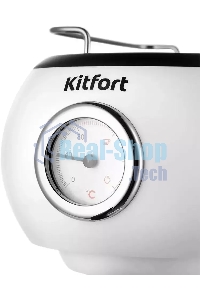 Кофеварка рожковая Kitfort КТ-7219 белый, исп. кофе - молотый, 1.2 л, 1100 Вт, 15 бар