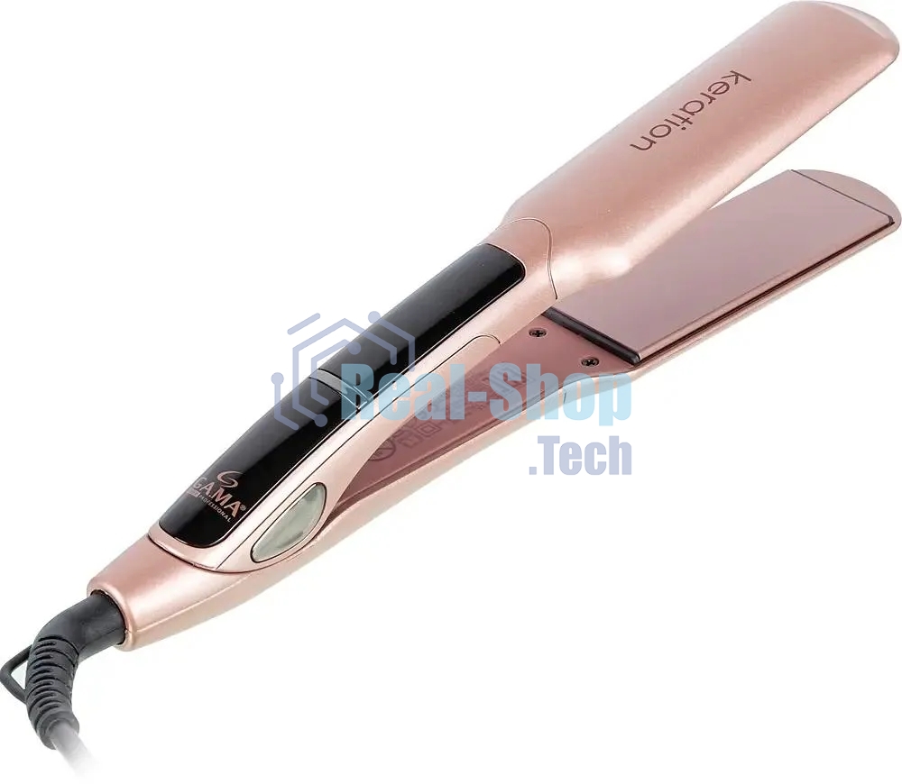 Выпрямитель для волос GA.MA X-Wide Digital Keration GI3032 59 Вт, 230 °С, золотистый