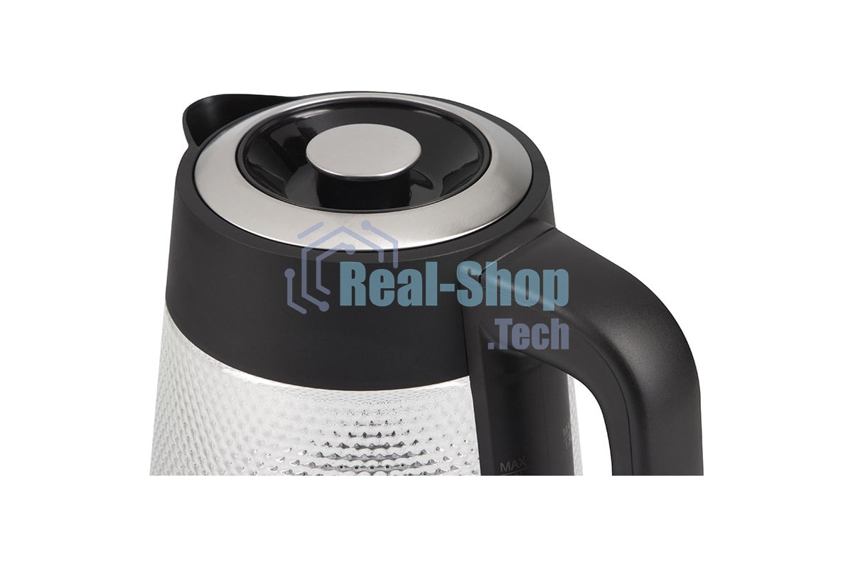 Чайник электрический Energy E-223 1.8л, рифленое стекло, черный