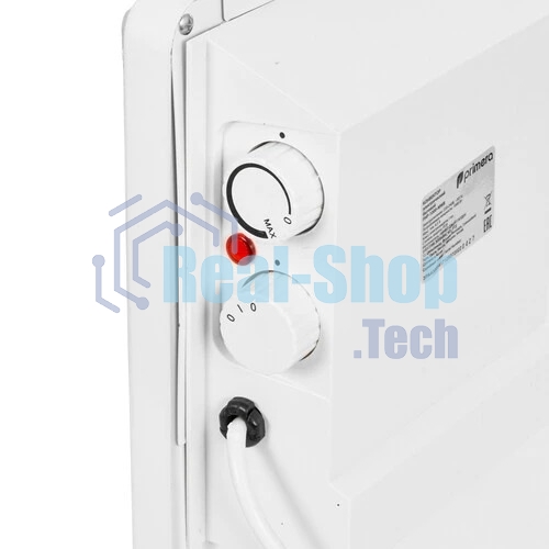 Конвектор Primera PHP-1000-MWB, белый, 1000 Вт, 15 м2, термостат