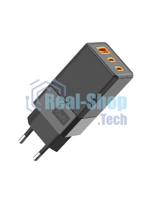 Сетевое зарядное устройство Rexant USB-A и 2 USB-C, 65Вт