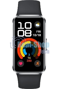Фитнес-браслет Huawei Band 10 Aluminium NRA-B29 черный 55020FCP