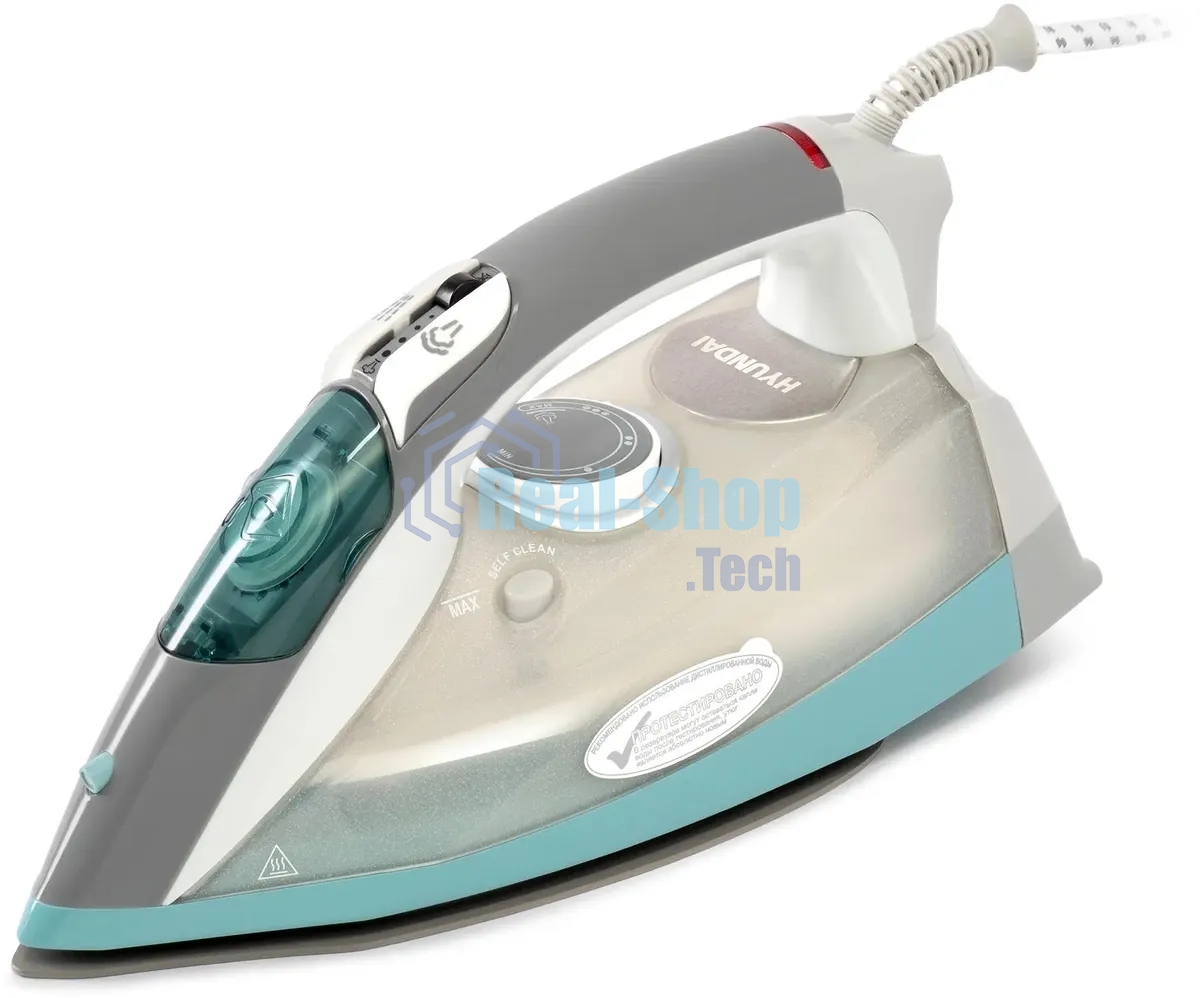 Утюг Hyundai H-SIP2700 2700 Вт белый/серый