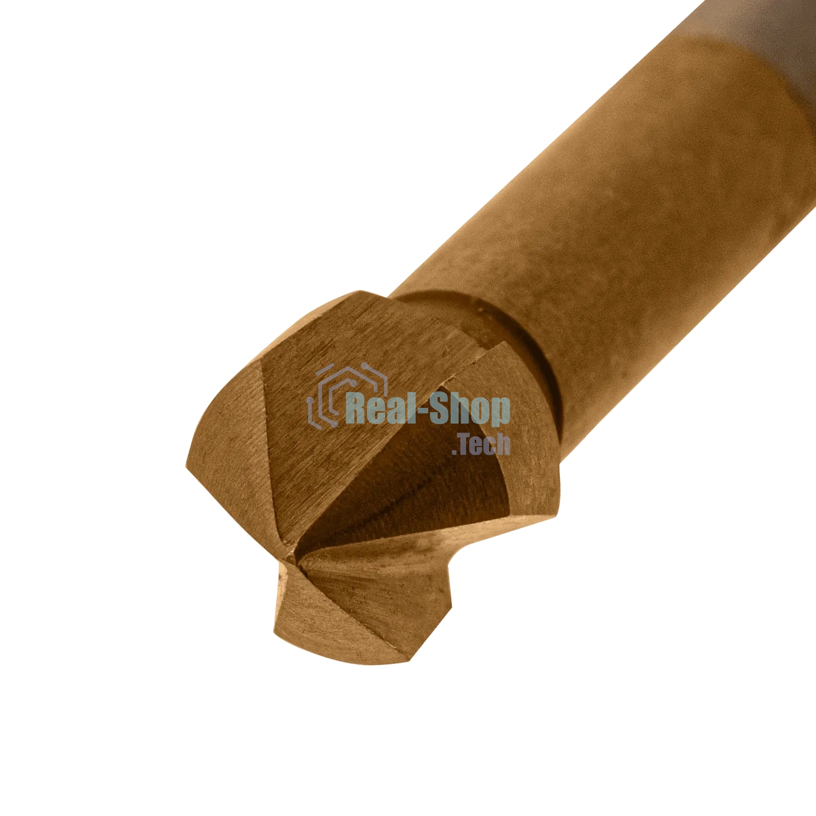 Зенковка конусная Denzel под М4, HSS, по металлу, цилиндрический хвостовик