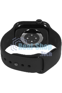 Умные часы Apple Watch Series 11 A3331 42мм OLED корп.черный Sport Band рем.черный разм.брасл.:M/L (MEQU4LW/A)