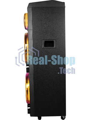 Колонка портативная Ural 23 черный 2000W 1.1 BT/3.5Jack/USB-C 15м 7000mAh (УРАЛ МОЛОТ 23)