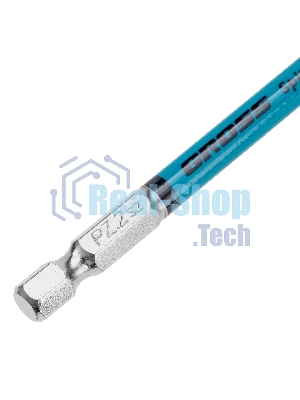 Бита Gross PZ2х90 мм, сталь S2, кругл., 10 шт.