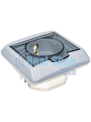 Розетка 1-м СП Этюд защ. шторки с заземл. IP44 белый SchE PC16-044B