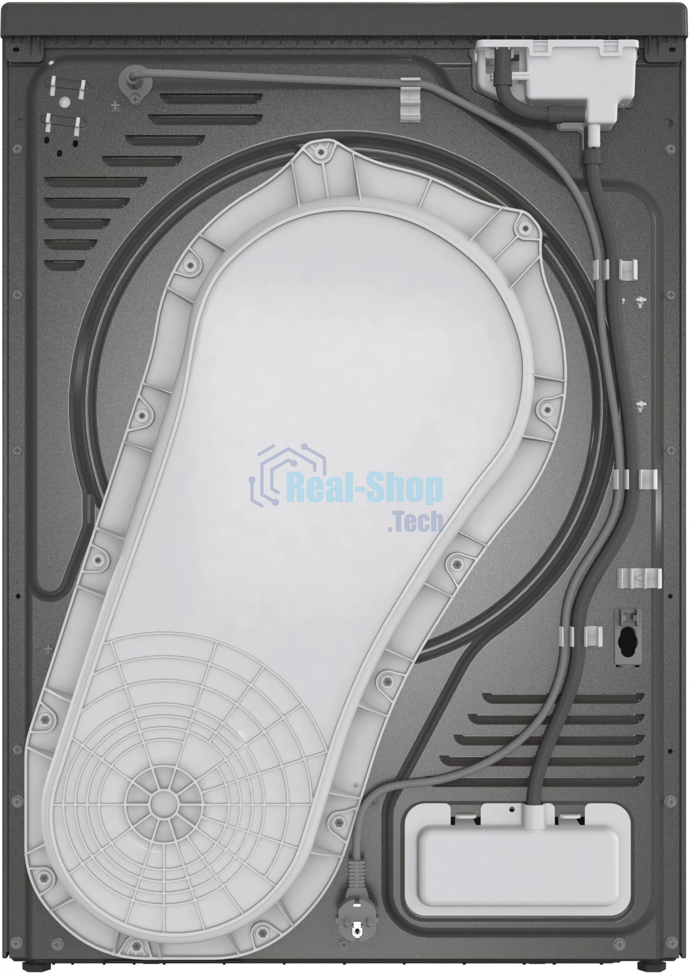 Сушильная машина Gorenje D2HNE82/C серый, 8 кг, сушка - тепловой насос, программ - 15, 59.5 x 84.5 x 58 см