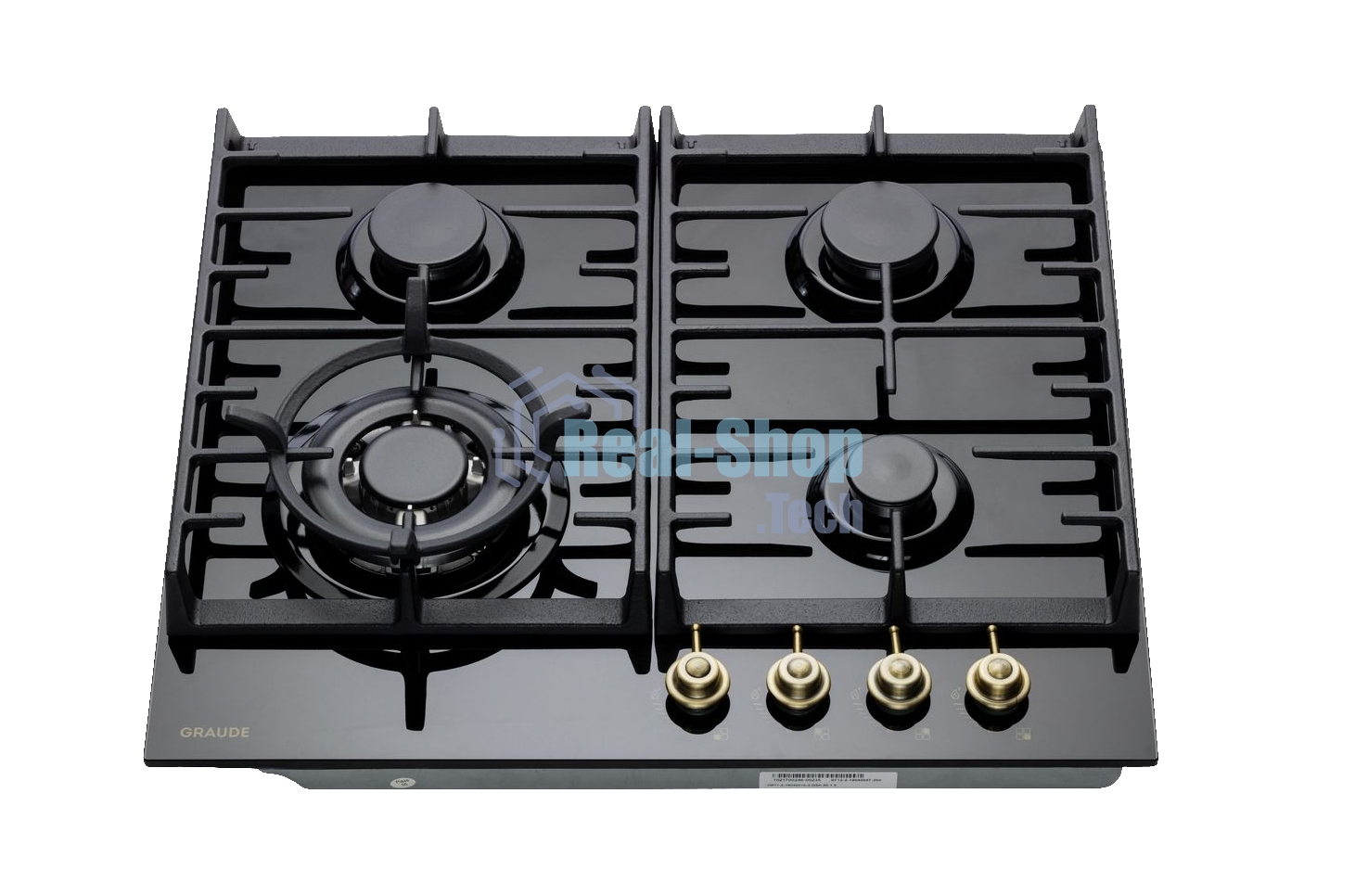 Газовая варочная панель Graude GSK 60.1 S черный