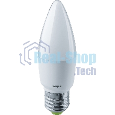 Лампа светодиодная Navigator NLL-C37-7-230-2.7K-E27-FR 7 Вт свеча 2700К теплый белый E27 525 лм 176-264В