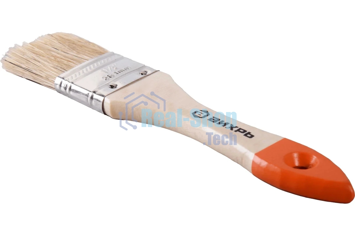Кисть Вихрь СТАНДАРТ 73/3/4/2 38 мм 1,5'' натуральная щетина