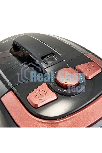 Пылесос DELTA LUX DE-3501 СУПЕР-ЦИКЛОН, черный с терракот