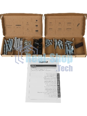 Кронштейн для телевизора Hama 00220843 черный 37