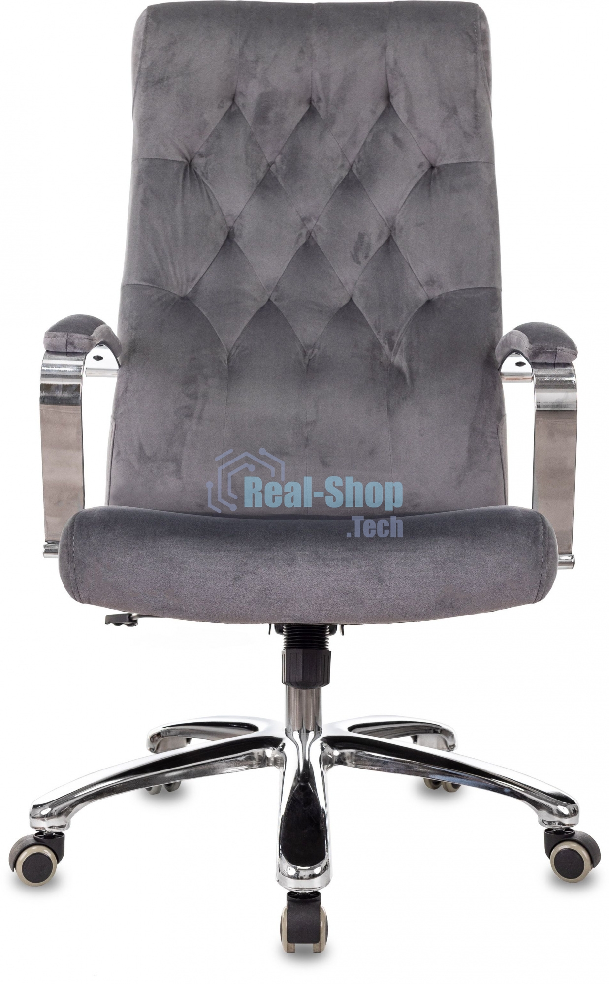 Кресло Бюрократ T-9928SL Fabric Italia 26 серый, ткань