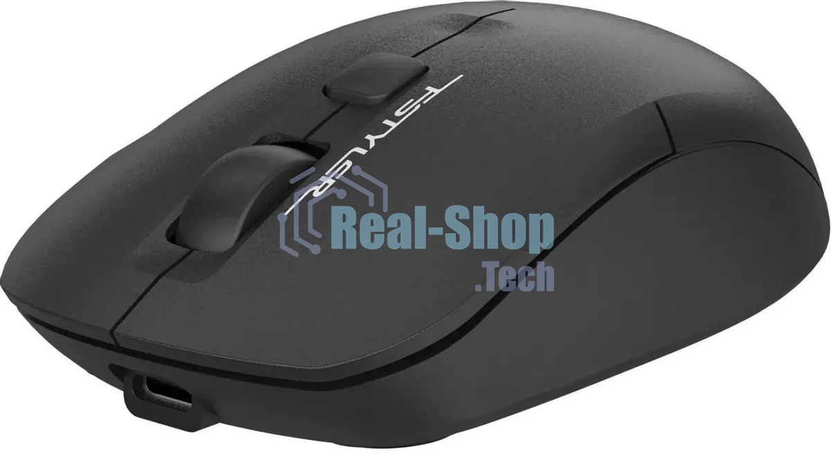 Мышь беспроводная A4Tech Fstyler FG16CS Air2 черный, 2000 dpi, радиоканал, USB, кнопки - 4