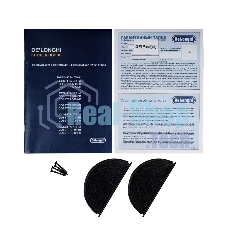 Вытяжка встраиваемая DeLonghi Cosetta 510 NB черная, 52.6 см, 1200 куб. м/ч, 63 дБ