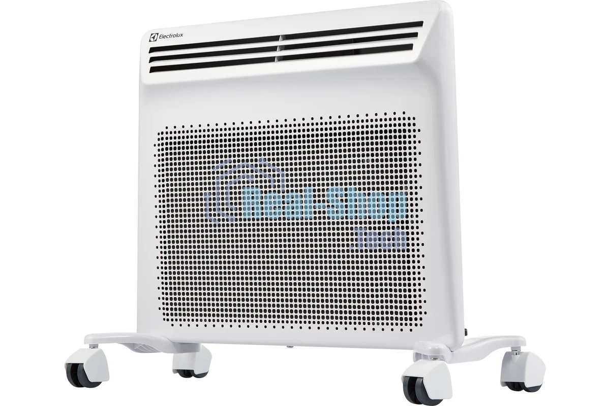 Конвективно-инфракрасный обогреватель Electrolux Air Heat 2 EIH/AG21000E белый, 1000 Вт, 15 м2, термостат, дисплей