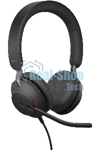 Наушники с микрофоном Jabra Evolve2 40 черный накладные USB оголовье (24189-999-999)