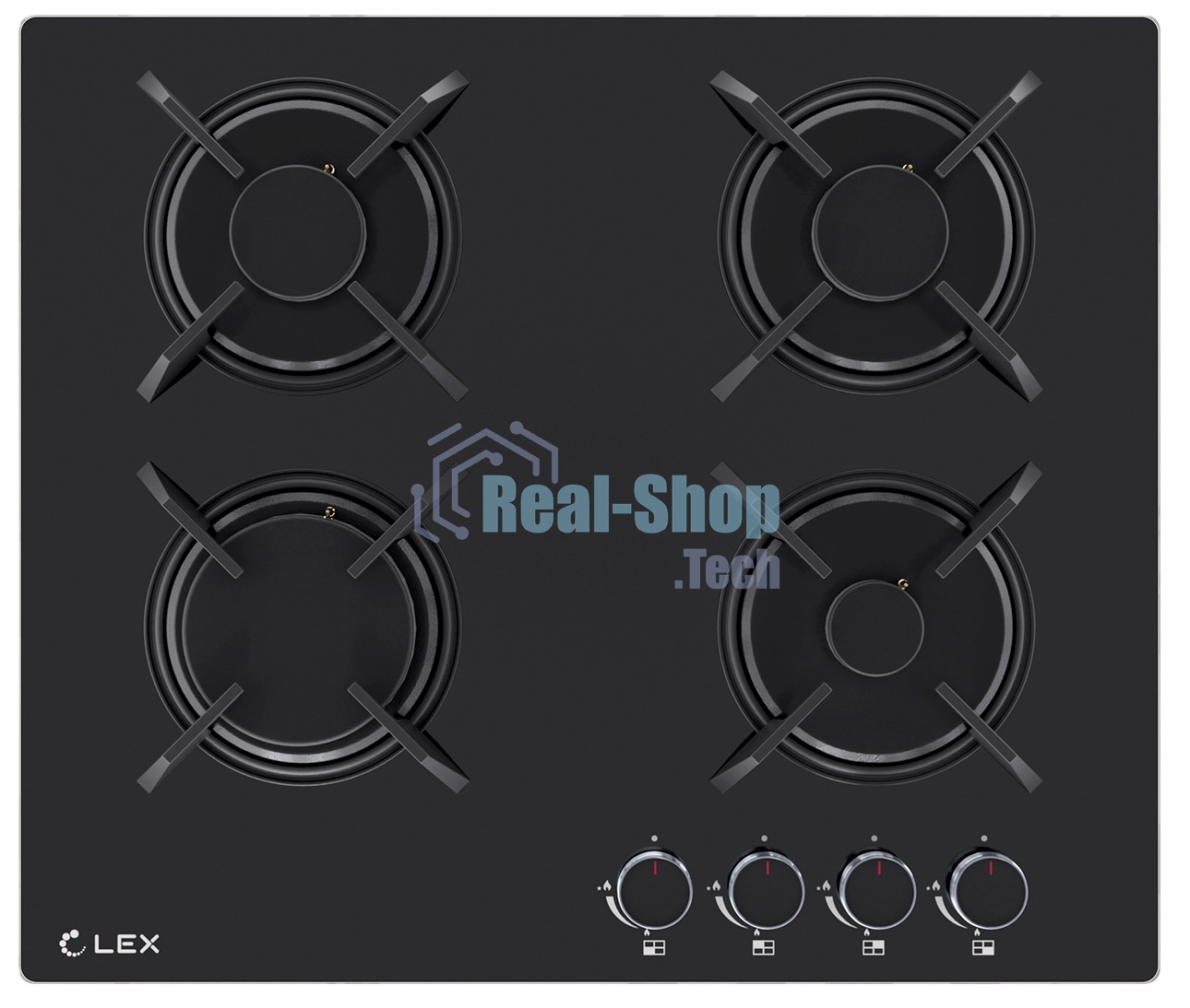 Газовая варочная панель LEX GVG 643A BBL