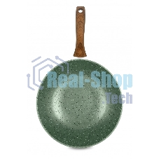 Сковорода вок 26 НЕВА МЕТАЛЛ ПОСУДА EW3126 ECO WAY н/р