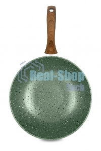 Сковорода вок 26 НЕВА МЕТАЛЛ ПОСУДА EW3126 ECO WAY н/р