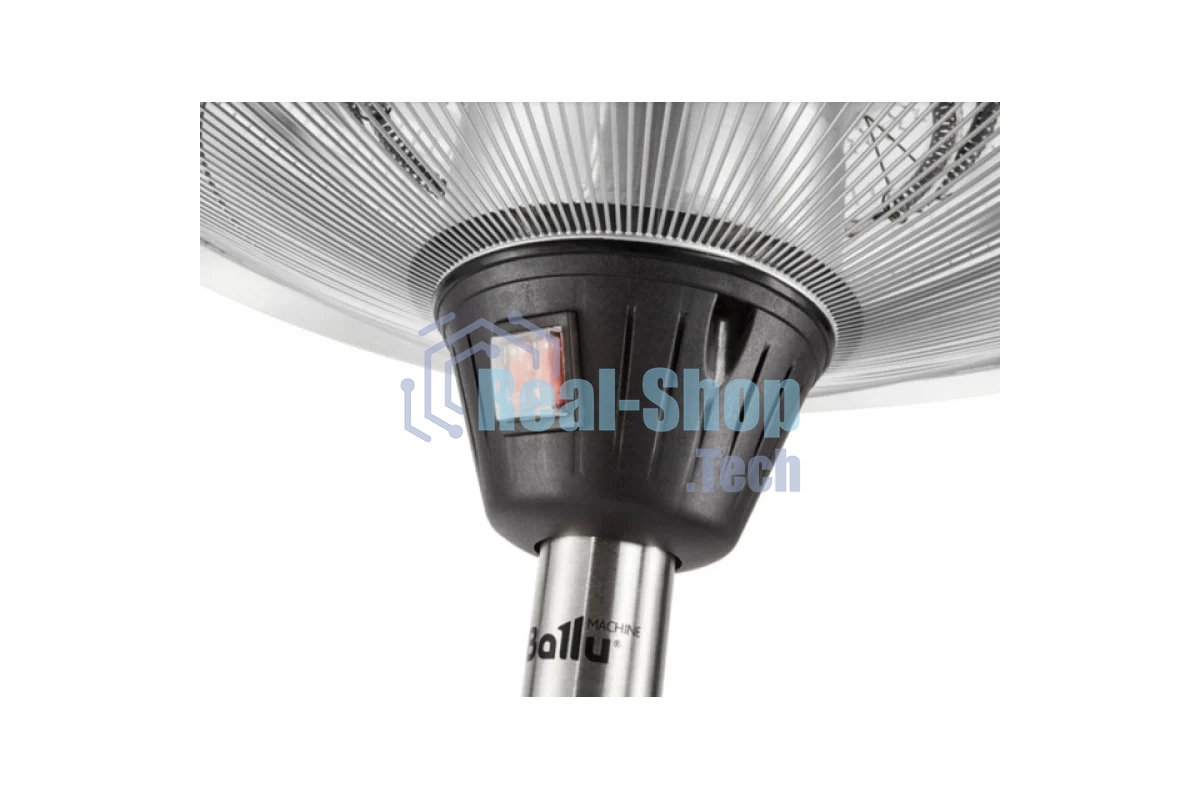 Обогреватель инфракрасный Ballu BIH-LT-3.0 серебристый, карбоновый, 3000 Вт, 20 м2