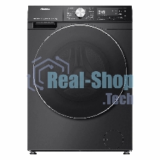 Стирально-сушильная машина Hisense WD5S1045BB черный, загрузка фронтальная 10,5 кг, 1400 об/мин., класс: А