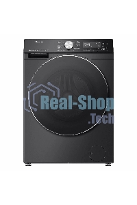 Стирально-сушильная машина Hisense WD5S1045BB черный, загрузка фронтальная 10,5 кг, 1400 об/мин., класс: А