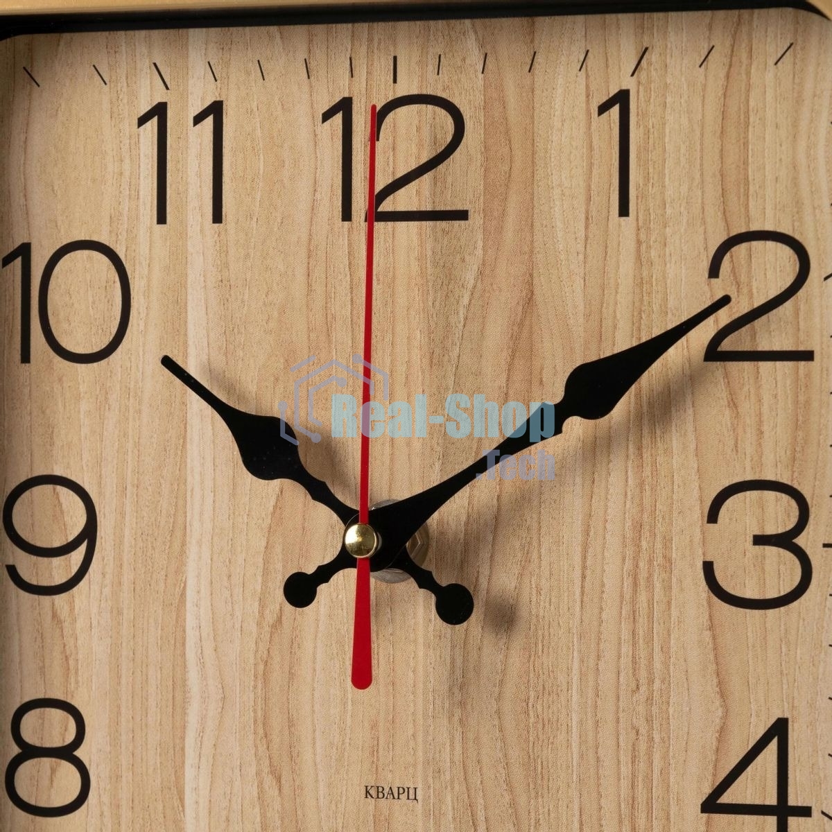 Часы настенные аналоговые Бюрократ WallC-S62P D19 см бежевый