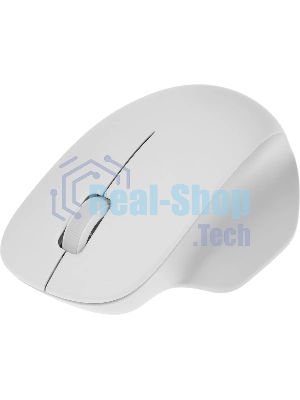 Мышь беспроводная Xiaomi Wireless Mouse Comfort Edition белый, 1200 dpi, радиоканал, USB, кнопки - 3