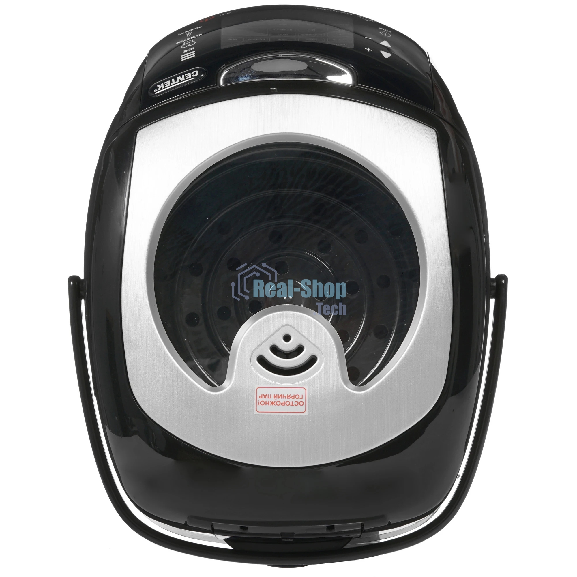 Мультиварка Centek CT-1472 Ceramic черный/сталь, 860 Вт, 5.0 л, LED, 21 программа